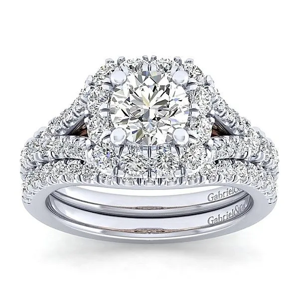 Gabriel & Co Juliana Engagement Ring Image 4 SVS Fine Jewelry Oceanside, NY