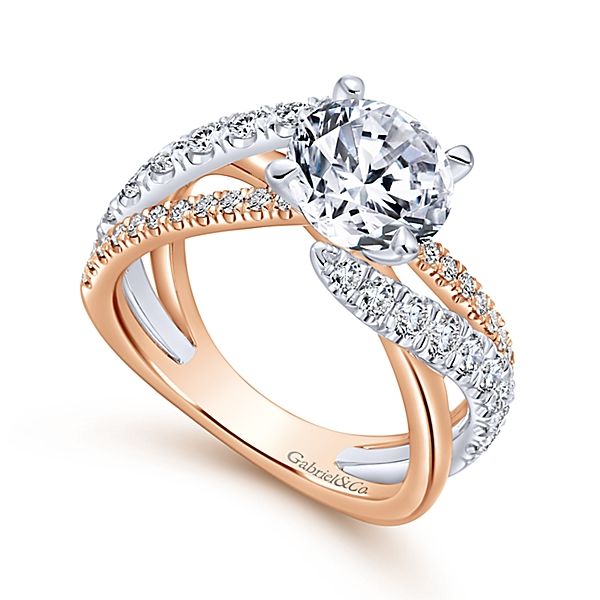 Gabriel & Co Zaira Engagement Ring Image 3 SVS Fine Jewelry Oceanside, NY