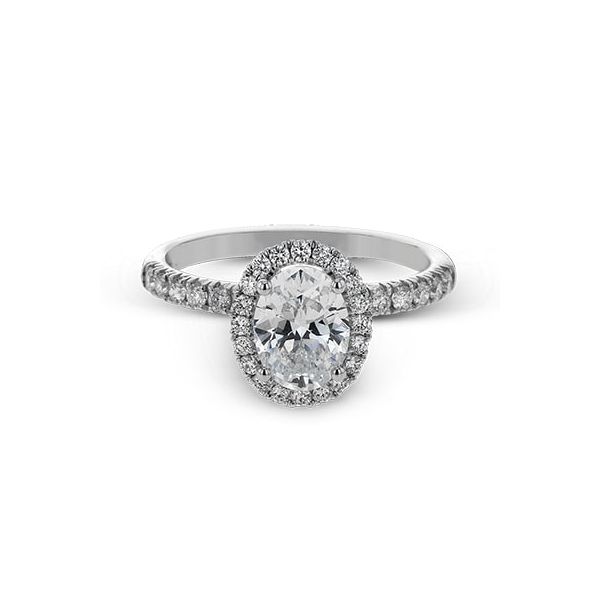 Simon G. Passion Collection Platinum Engagement Ring Image 2 SVS Fine Jewelry Oceanside, NY