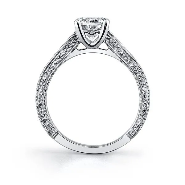 Sylvie Collection Desirae Diamond Engagement Ring Image 2 SVS Fine Jewelry Oceanside, NY