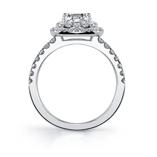 Sylvie Collection Melodie Diamond Engagement Ring Image 2 SVS Fine Jewelry Oceanside, NY