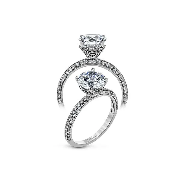Simon G. Classic Romance Collection Engagement Ring SVS Fine Jewelry Oceanside, NY