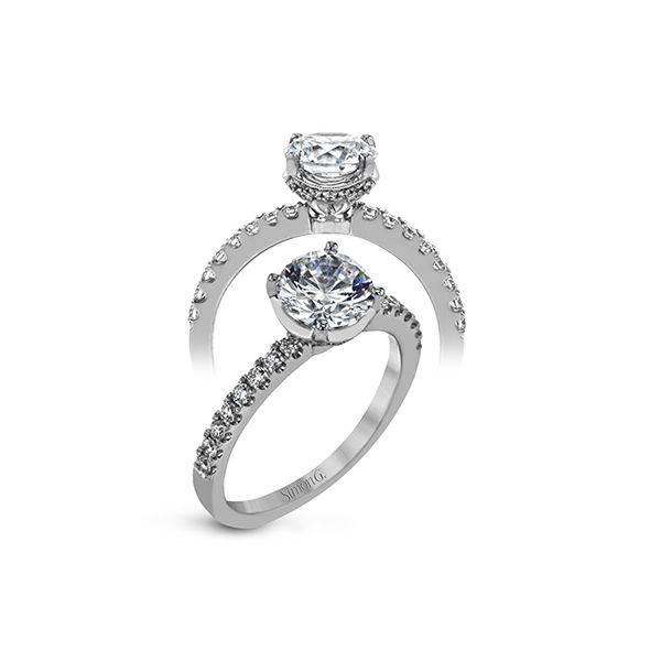 Simon G. Classic Romance Collection Engagement Ring SVS Fine Jewelry Oceanside, NY