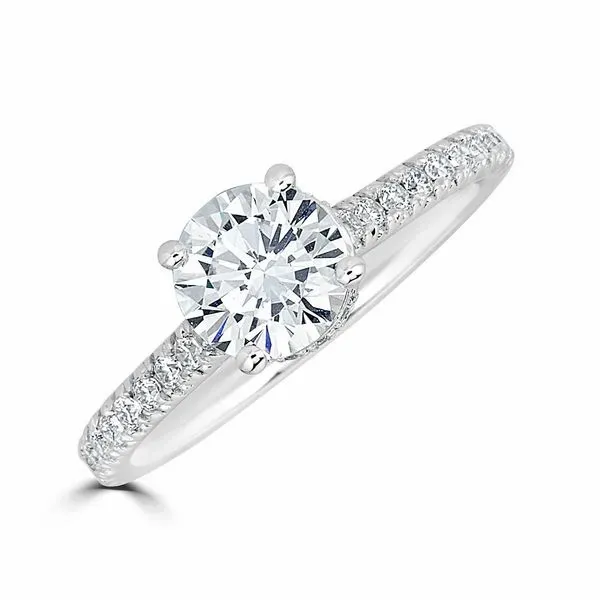 14K White Gold Diamond Engagement Ring SVS Fine Jewelry Oceanside, NY