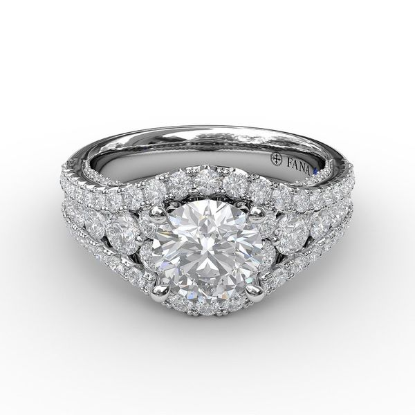 Fana 14K White Gold Engagement Ring SVS Fine Jewelry Oceanside, NY