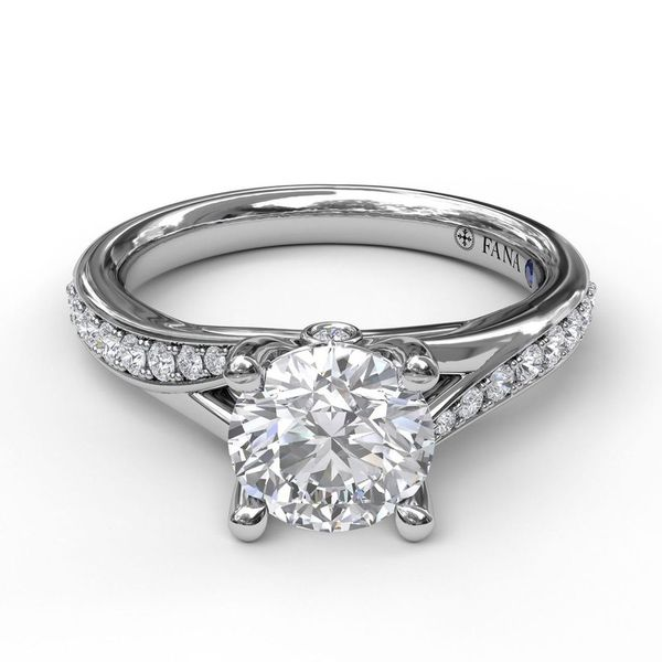 Fana 14K White Gold Engagement Ring SVS Fine Jewelry Oceanside, NY