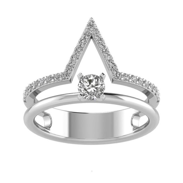 True Romance White Gold Diamond Engagement Ring SVS Fine Jewelry Oceanside, NY