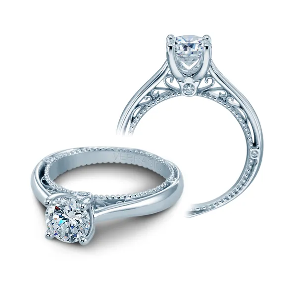 Verragio Venetian Collection White Gold Engagement Ring SVS Fine Jewelry Oceanside, NY