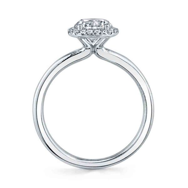 Sylvie Elsie 14K White Gold Engagement Ring Image 2 SVS Fine Jewelry Oceanside, NY