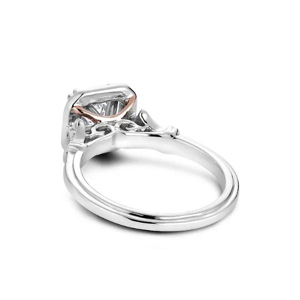 Noam Carver 14K White & Rose Gold Engagement Ring