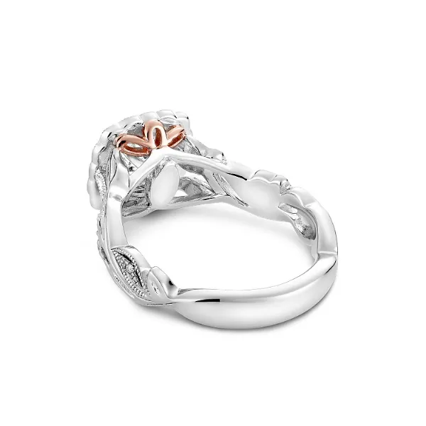 Noam Carver 14K White & Rose Gold Engagement Ring