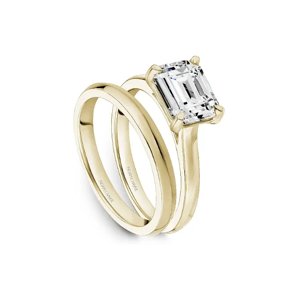 Noam Carver 14K Yellow Gold Engagement Ring Image 4 SVS Fine Jewelry Oceanside, NY