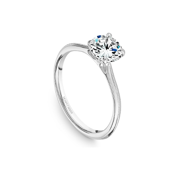 Noam Carver 14K White Gold Engagement Ring Image 3 SVS Fine Jewelry Oceanside, NY