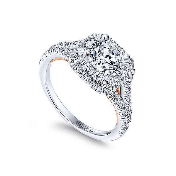 Gabriel & Co. Juliana Gold Engagement Ring Image 2 SVS Fine Jewelry Oceanside, NY
