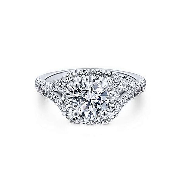 Gabriel & Co. Juliana Gold Engagement Ring SVS Fine Jewelry Oceanside, NY