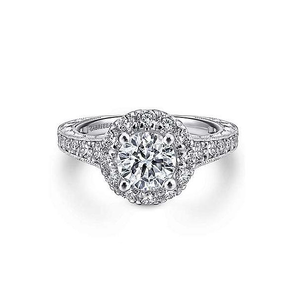 1.50tcw diamond halo ring