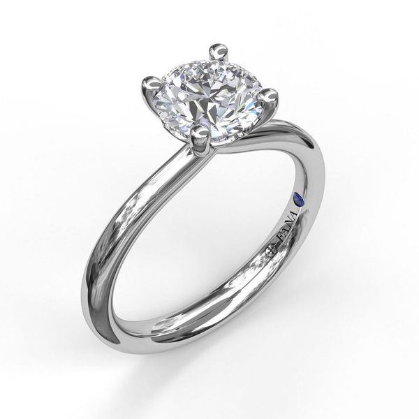 Fana White Gold Solitaire Engagement Ring SVS Fine Jewelry Oceanside, NY