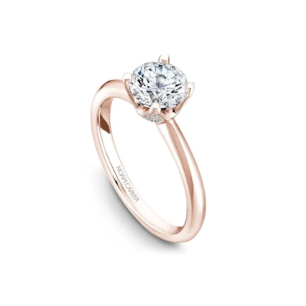 Noam Carver 14K Rose Gold & Diamond Engagement Ring