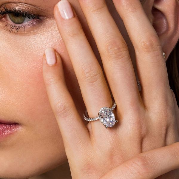 Gabriel & Co. Hart Platinum Diamond Engagement Ring Image 5 SVS Fine Jewelry Oceanside, NY