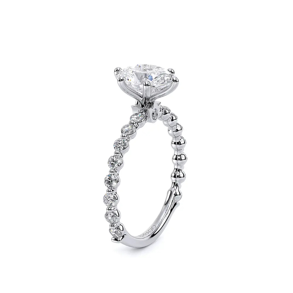 Verragio Renaissance Oval Diamond Engagement Ring in 14K White Gold Image 2 SVS Fine Jewelry Oceanside, NY