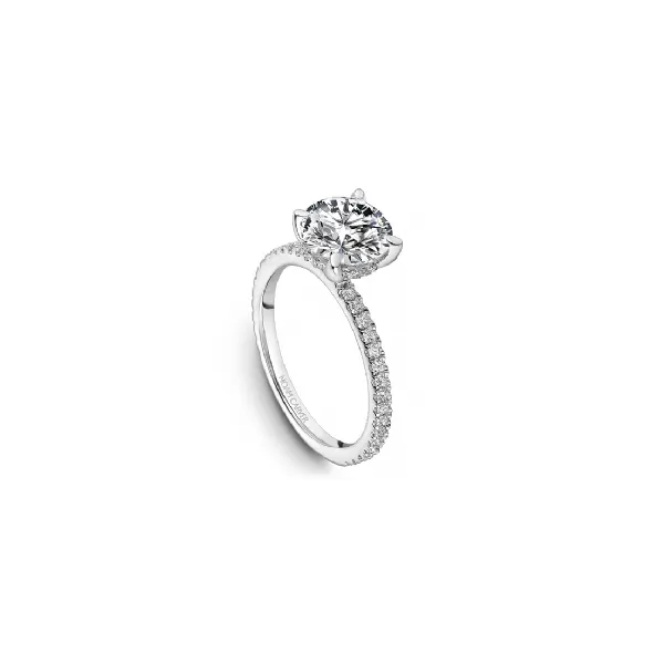 Noam Carver White Gold & Diamond Engagement Ring Image 3 SVS Fine Jewelry Oceanside, NY
