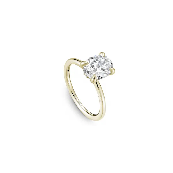 Noam Carver Yellow Gold & Diamond Engagement Ring Image 3 SVS Fine Jewelry Oceanside, NY