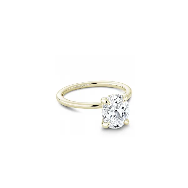 Noam Carver Yellow Gold & Diamond Engagement Ring SVS Fine Jewelry Oceanside, NY