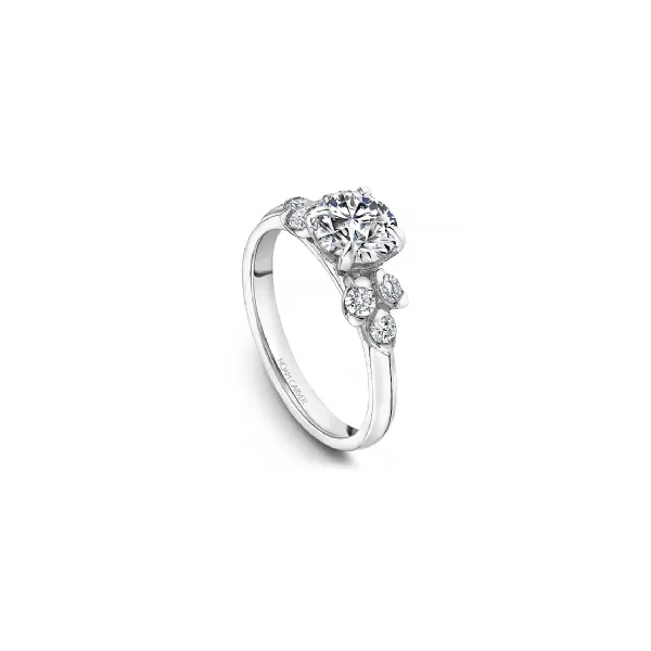 Noam Carver White Gold & Diamond Engagement Ring Image 3 SVS Fine Jewelry Oceanside, NY