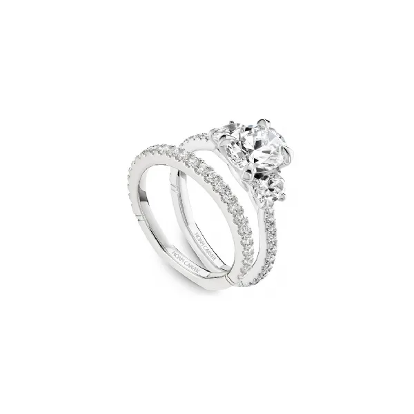 Noam Carver White Gold & Diamond Engagement Ring Image 4 SVS Fine Jewelry Oceanside, NY