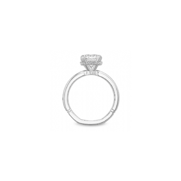 Noam Carver White Gold & Diamond Engagement Ring Image 2 SVS Fine Jewelry Oceanside, NY
