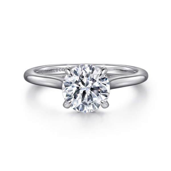 Gabriel & Co. Ericka White Gold Engagement Ring SVS Fine Jewelry Oceanside, NY