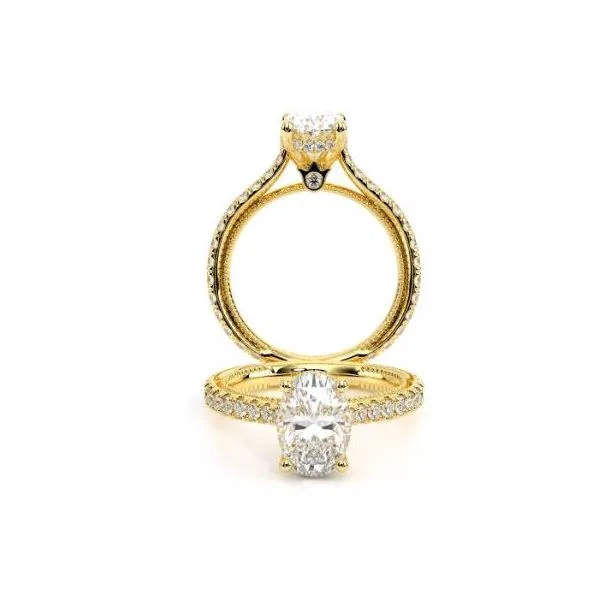 Verragio Renaissance Yellow Gold Diamond Engagement Ring