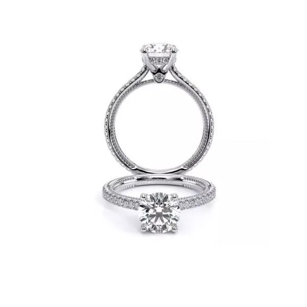 Verragio Renaissance White Gold Diamond Engagement Ring SVS Fine Jewelry Oceanside, NY