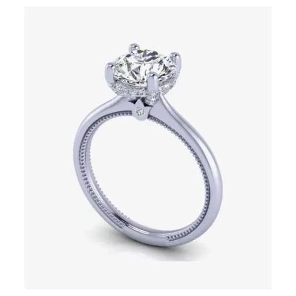 Verragio Renaissance White Gold Diamond Engagement Ring SVS Fine Jewelry Oceanside, NY