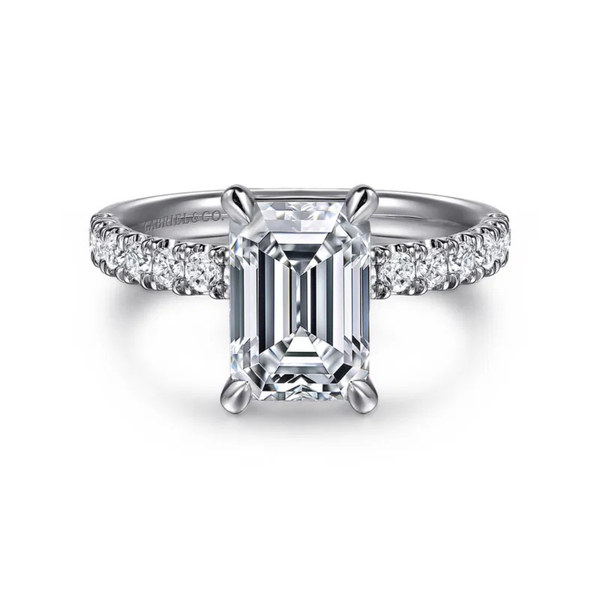 Gabriel & Co. Winslow White Gold Engagement Ring SVS Fine Jewelry Oceanside, NY