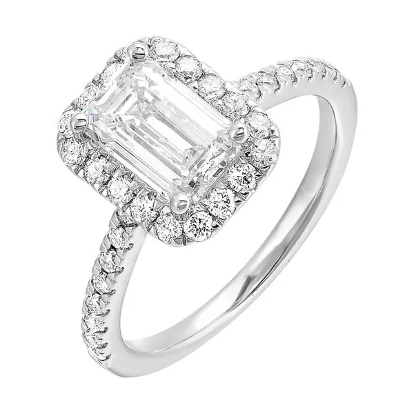 Perfect Love White Gold Diamond Engagement Ring SVS Fine Jewelry Oceanside, NY