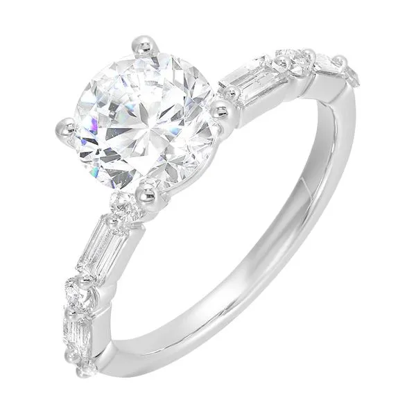 Perfect Love White Gold Diamond Engagement Ring SVS Fine Jewelry Oceanside, NY