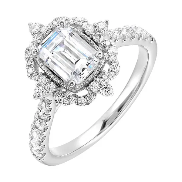 Perfect Love White Gold Diamond Engagement Ring SVS Fine Jewelry Oceanside, NY