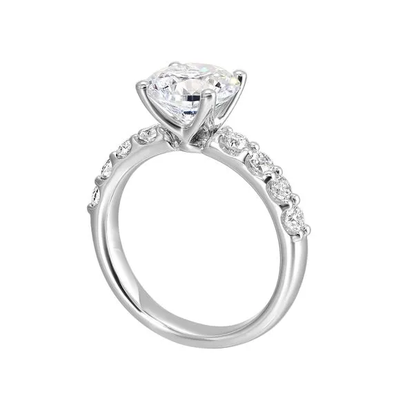 Perfect Love White Gold Diamond Engagement Ring Image 3 SVS Fine Jewelry Oceanside, NY