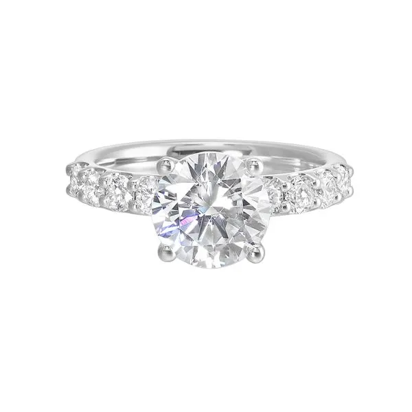 Perfect Love White Gold Diamond Engagement Ring SVS Fine Jewelry Oceanside, NY