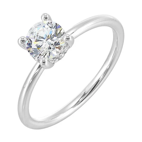 Perfect Love White Gold Diamond Engagement Ring SVS Fine Jewelry Oceanside, NY