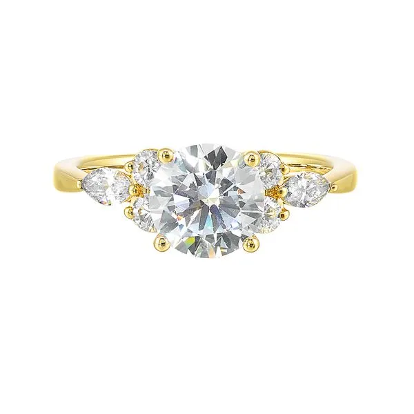 Perfect Love Yellow Gold Diamond Engagement Ring SVS Fine Jewelry Oceanside, NY
