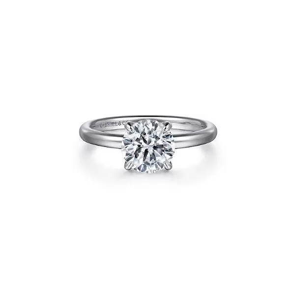 Gabriel & Co. Daniele White Gold Engagement Ring SVS Fine Jewelry Oceanside, NY
