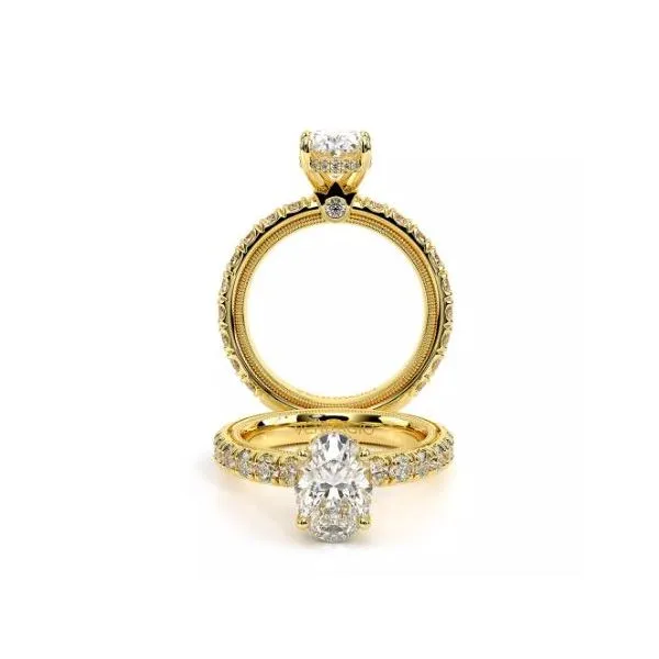 Verragio Tradition Yellow Gold Engagement Ring SVS Fine Jewelry Oceanside, NY