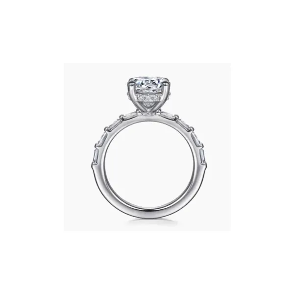 Gabriel & Co. Joanie White Gold Engagement Ring Image 2 SVS Fine Jewelry Oceanside, NY