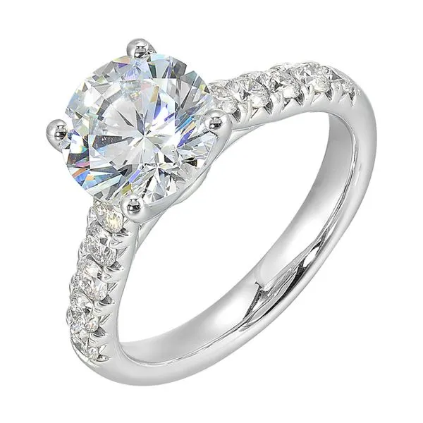White Gold Engagement Ring, 0.50Cttw SVS Fine Jewelry Oceanside, NY