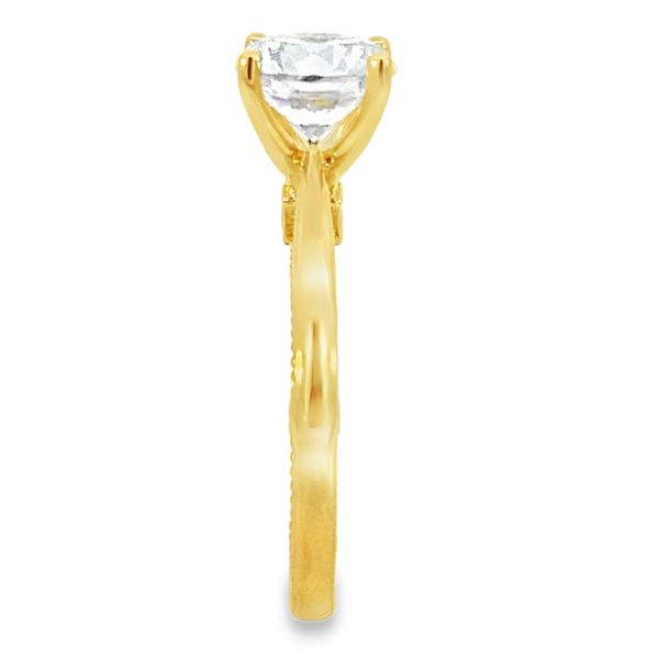 Verragio Venetian Yellow Gold Engagement Ring Image 2 SVS Fine Jewelry Oceanside, NY