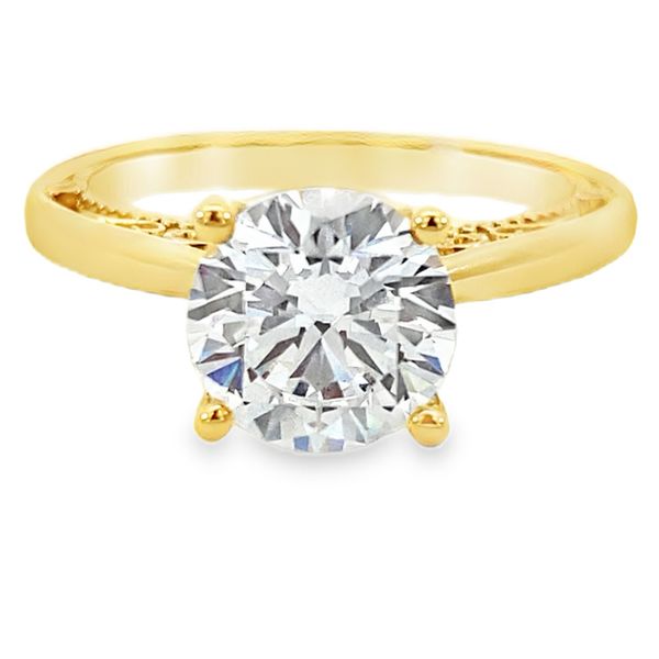 Verragio Venetian Yellow Gold Engagement Ring SVS Fine Jewelry Oceanside, NY