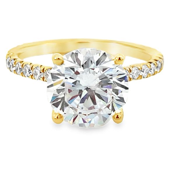 Verragio Vanguard Yellow Gold Engagement Ring SVS Fine Jewelry Oceanside, NY