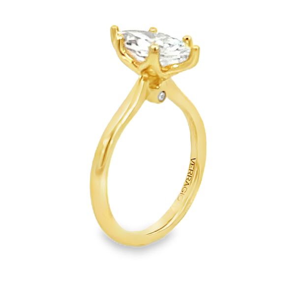 Verragio Vanguard Yellow Gold Engagement Ring Image 2 SVS Fine Jewelry Oceanside, NY